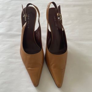 Nine West Leather Sling back Heels